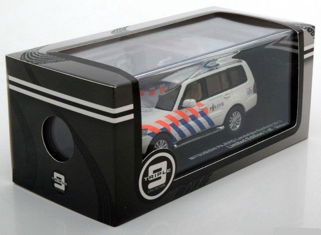 Triple9 Collection 1:43 Mitsubishi Pajero Landelijke Eenheid, Hobby en Vrije tijd, -, Nieuw, Ophalen of Verzenden, Overige merken