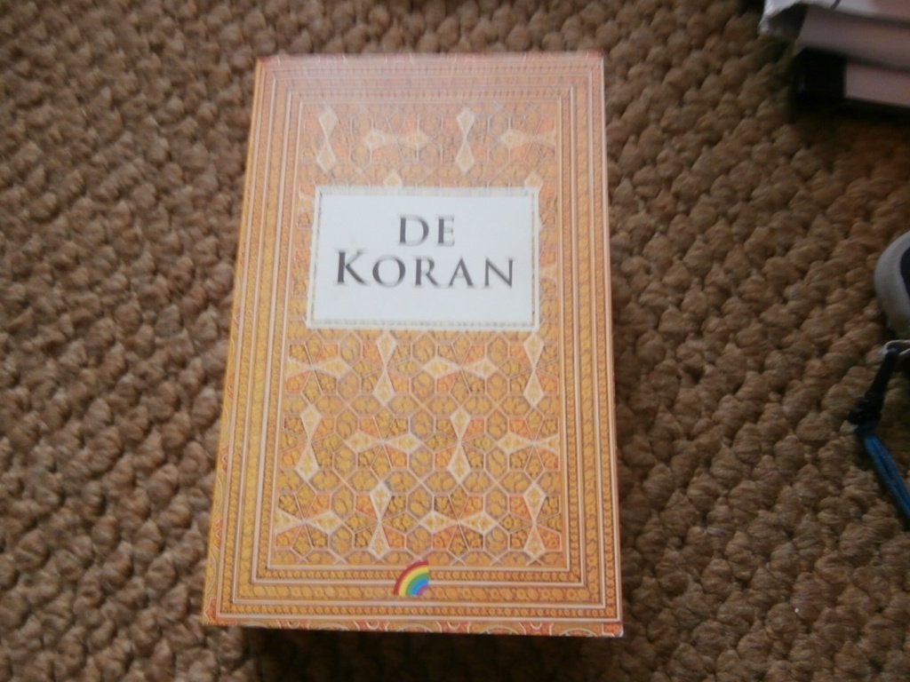 boek van de Islam moslims De Koran Rainbow pocket 795, Boeken, Ophalen of Verzenden, Zo goed als nieuw, Rainbow pocket, Islam