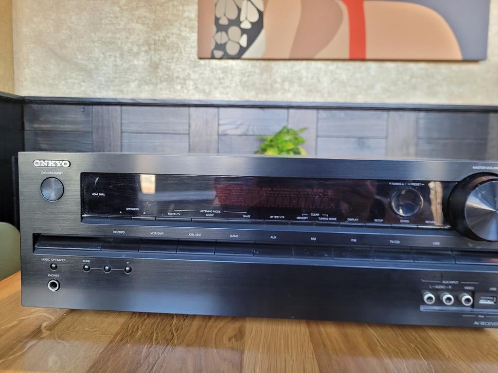Onkyo TX-SR309 AV Receiver - 5.1 Kanaals Home Cinema, Gebruikt, Ophalen of Verzenden, 60 tot 120 watt, Onkyo