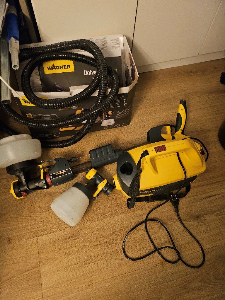 Wagner W 690 FLEXiO verfspuit  verlengstuk in doos, Ophalen of Verzenden, Zo goed als nieuw, Verfspuit of Verfpomp
