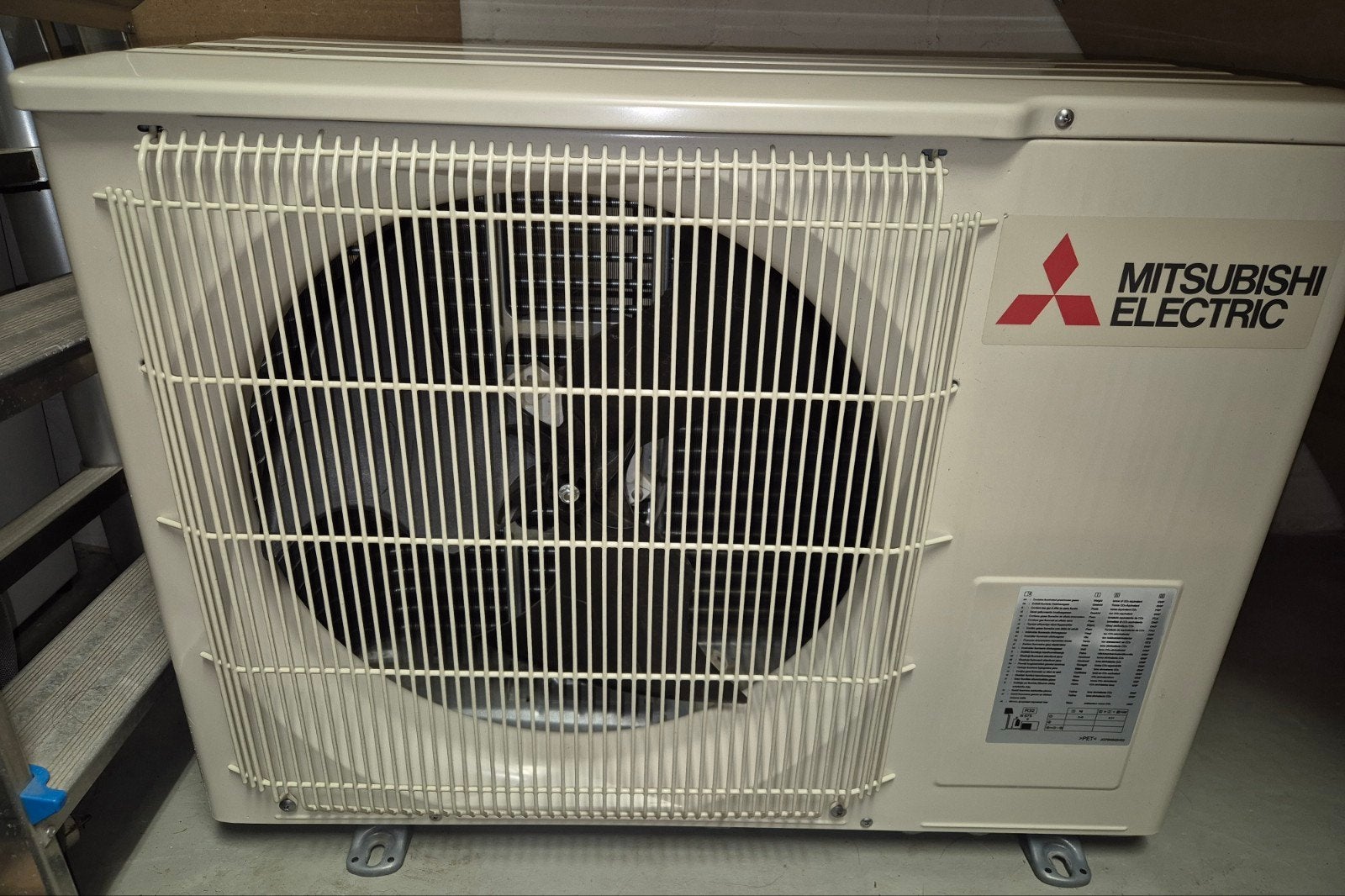 Mitsubishi Electric MUZ-HR35VF Single Split Buitenunit Airco, Ophalen, Koelen en Ontvochtigen, 3 snelheden of meer, Zo goed als nieuw