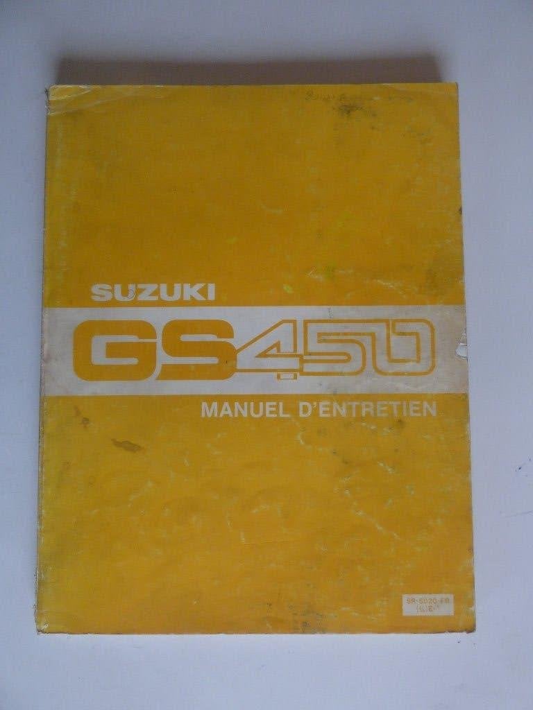 SUZUKI GS450 WERKPLAATSHANDBOEK, Ophalen of Verzenden, Suzuki