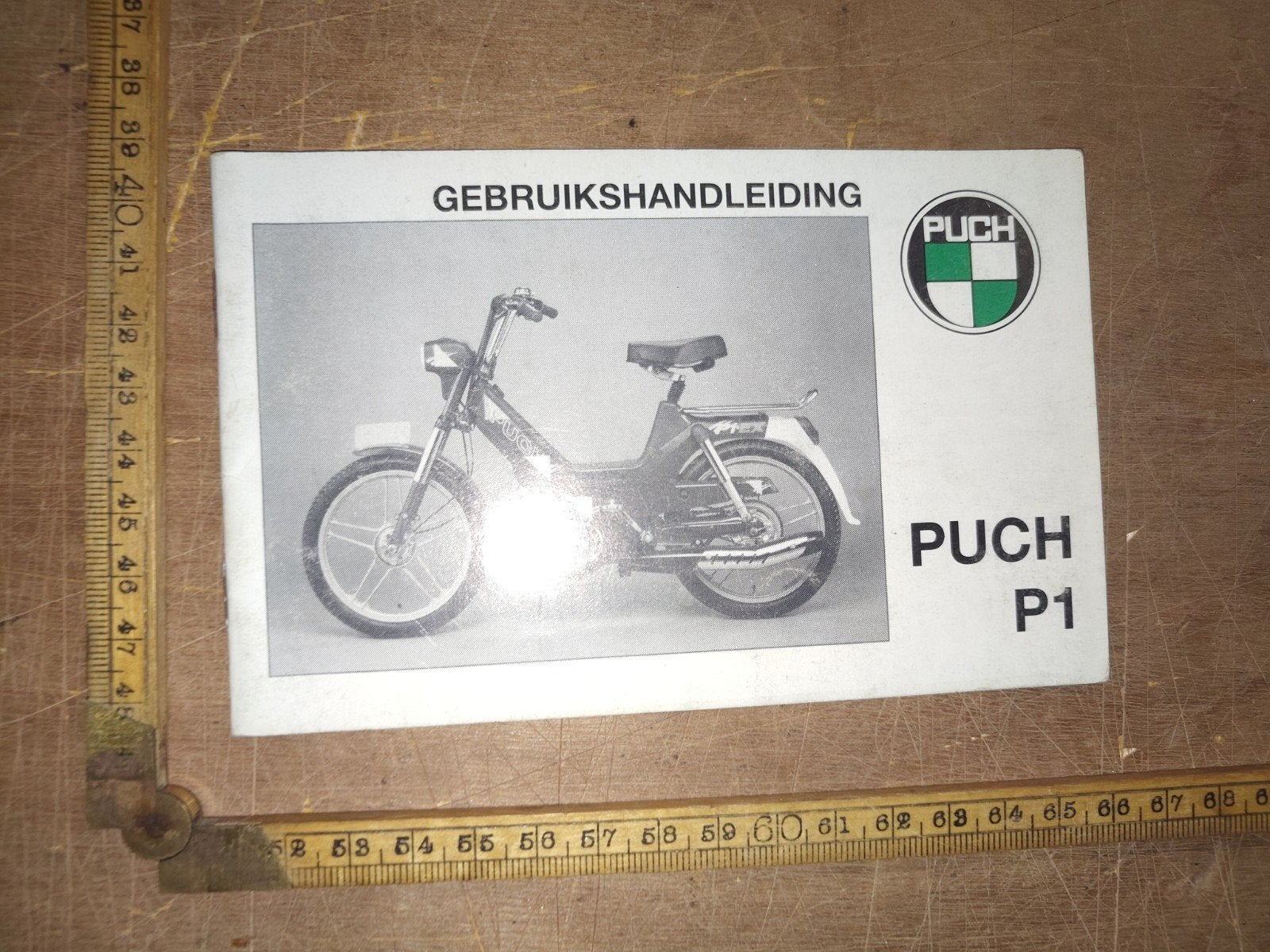 Handleiding Puch P1, Ophalen of Verzenden, Gebruikt