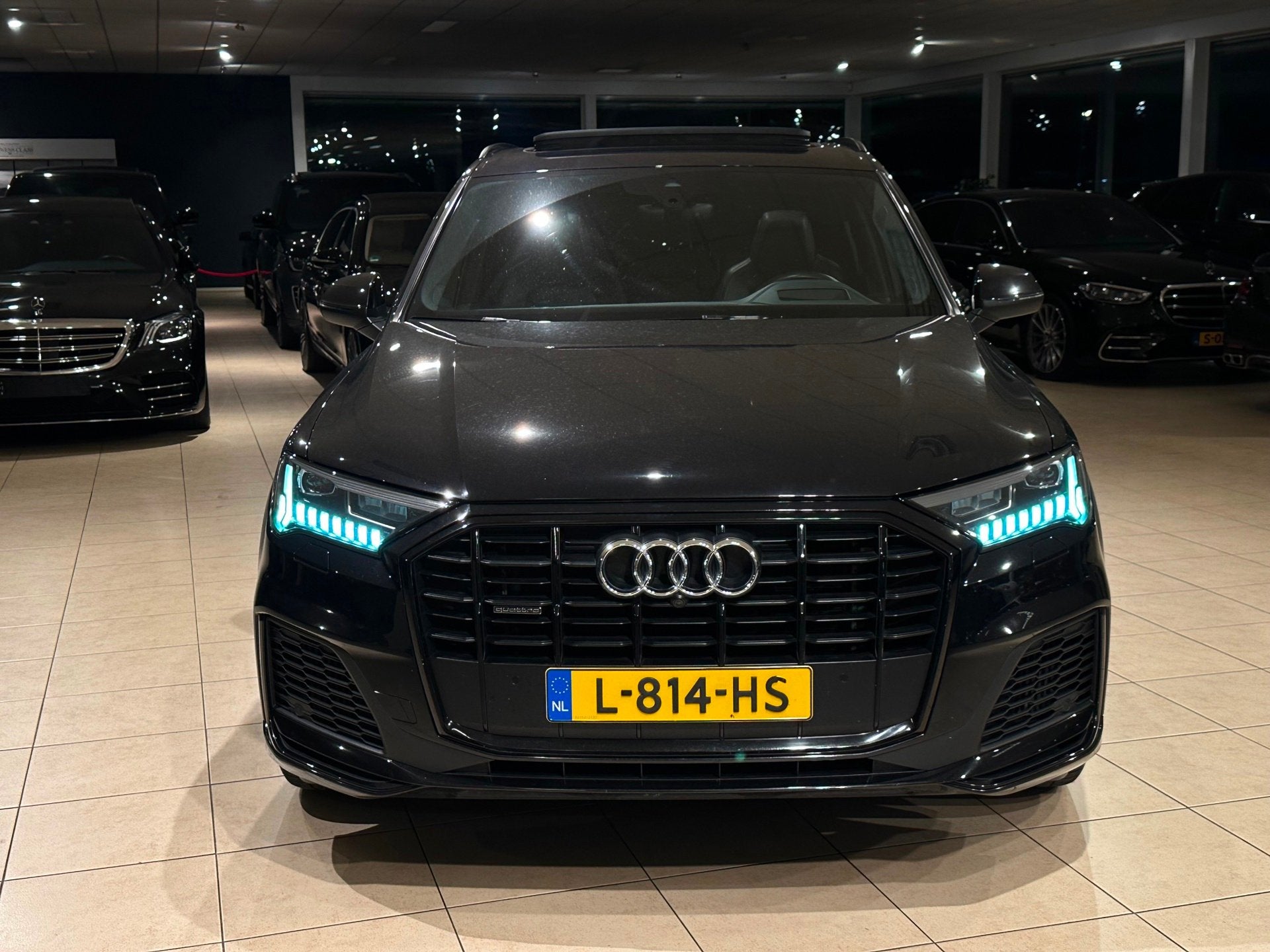 Audi Q7 55 TFSI e Quattro COMPETITION|ORIG-NL|TREKHAAK|PANO, Automaat, Dealer onderhouden, Gebruikt, 2995 cc