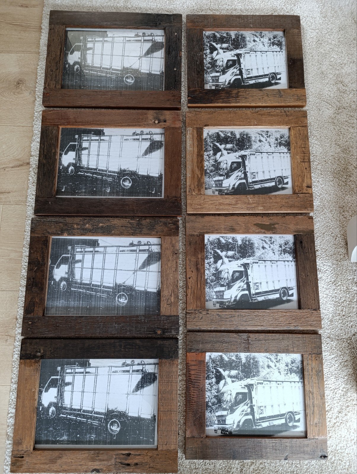 oud teak fotolijsten in 2 maten nieuw!, Huis en Inrichting, Ophalen of Verzenden, Nieuw