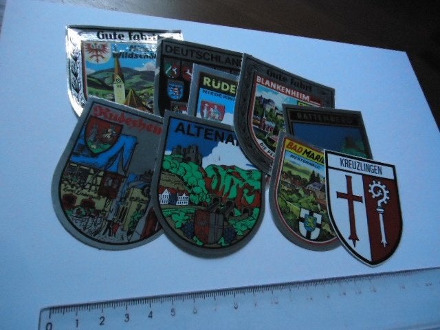 sticker oud Glansschild Kreuzlingen Marienberg Rattenberg, Verzenden, Zo goed als nieuw, Bedrijf of Vereniging