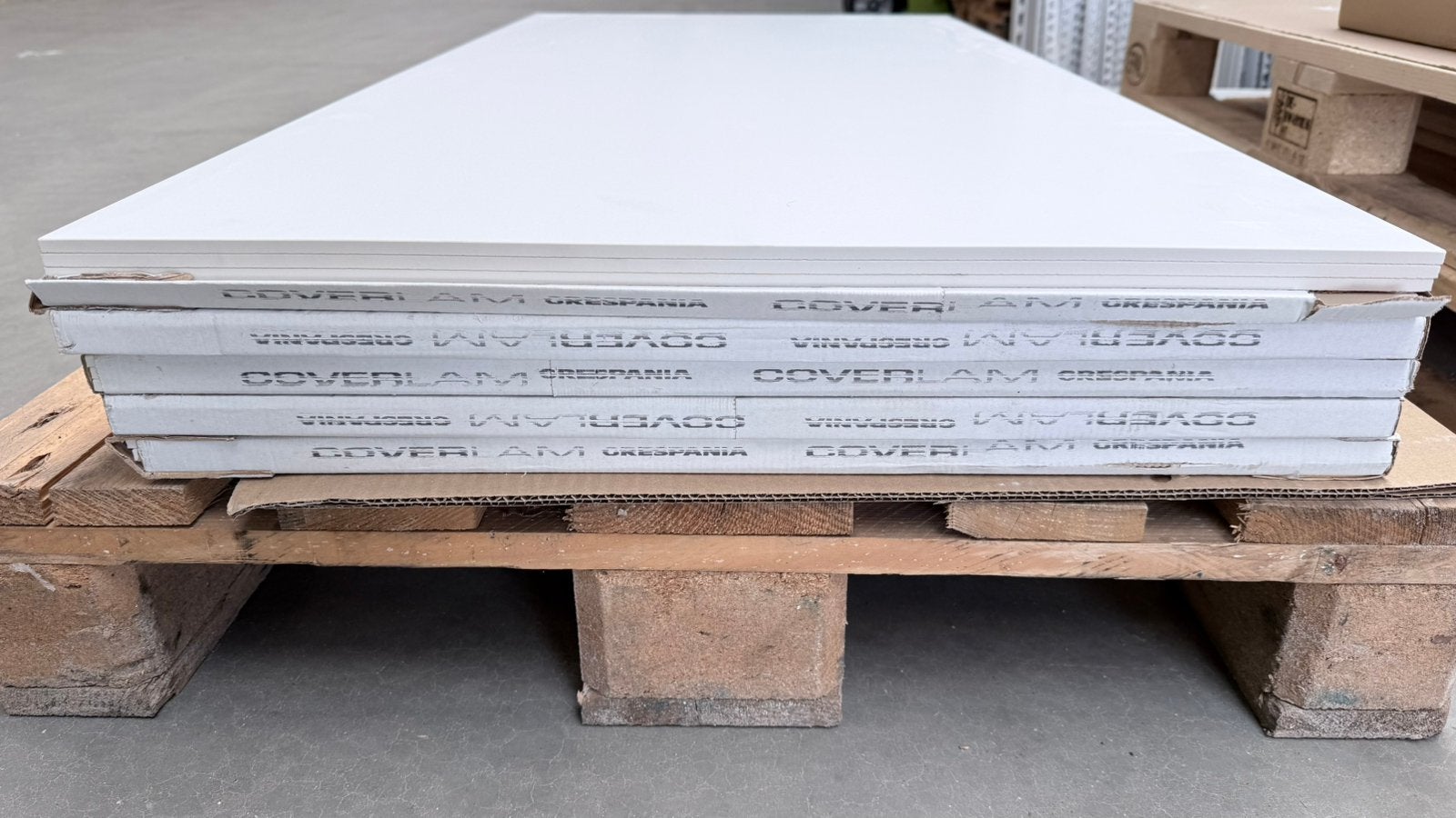 Wandtegels mat wit 60x120 cm. 11,52 m2, Ophalen, Nieuw, 10 m² of meer, Wandtegels