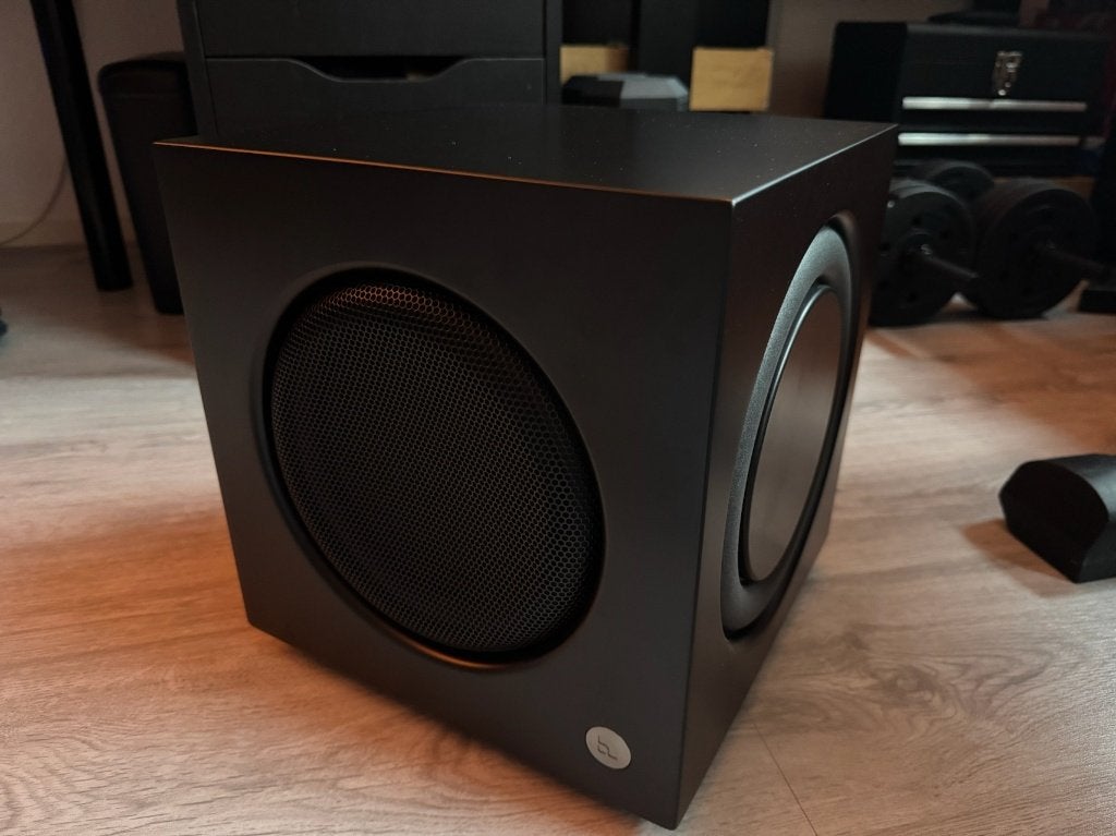 Audio Pro SW-10 (Zwart), Subwoofer, AUX-ingang, Ophalen of Verzenden, Zo goed als nieuw