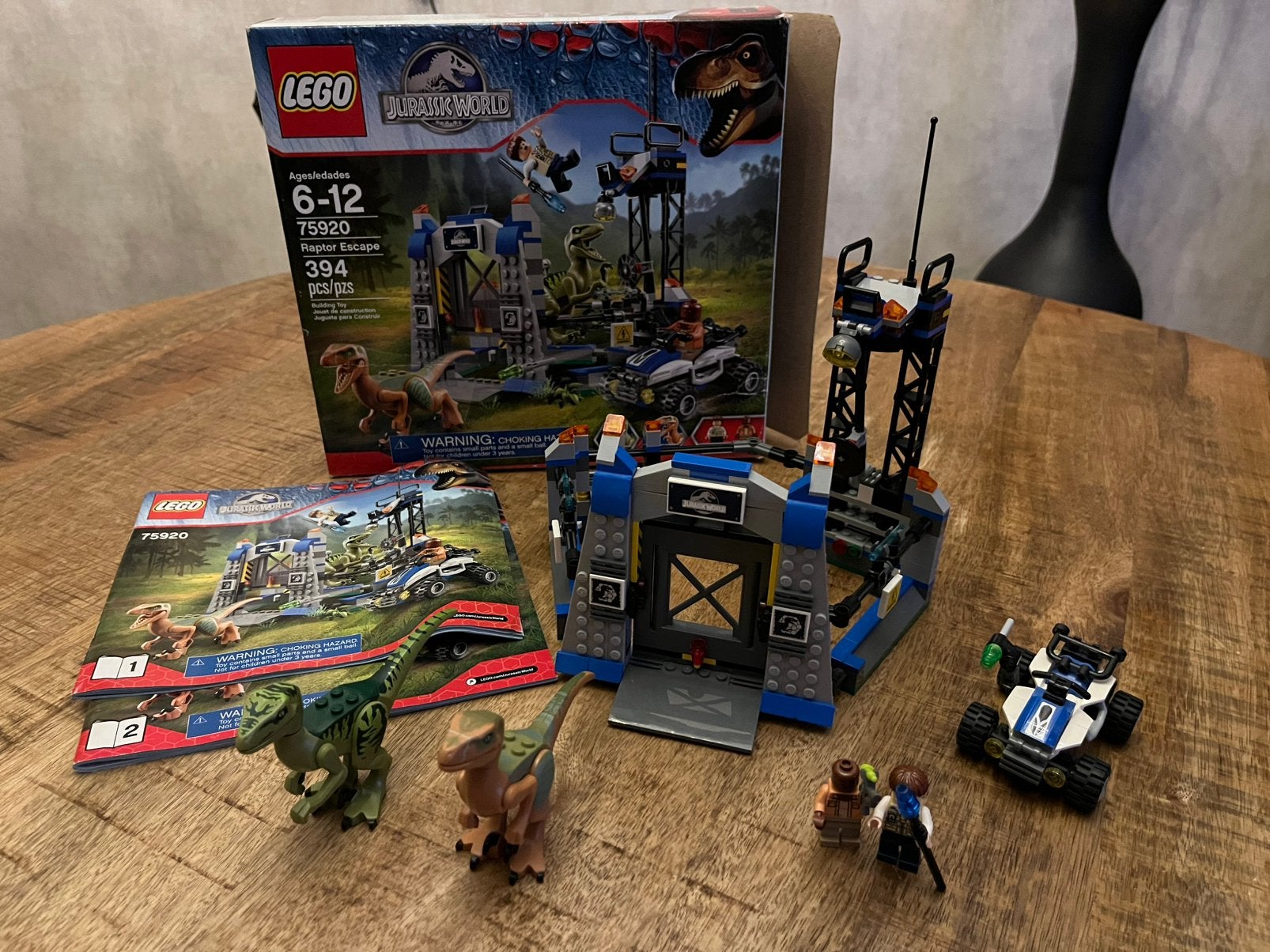 Lego 75920 Jurassic World Raptor Rescue, Kinderen en Baby's, Ophalen, Gebruikt, Jurassic World, Lego
