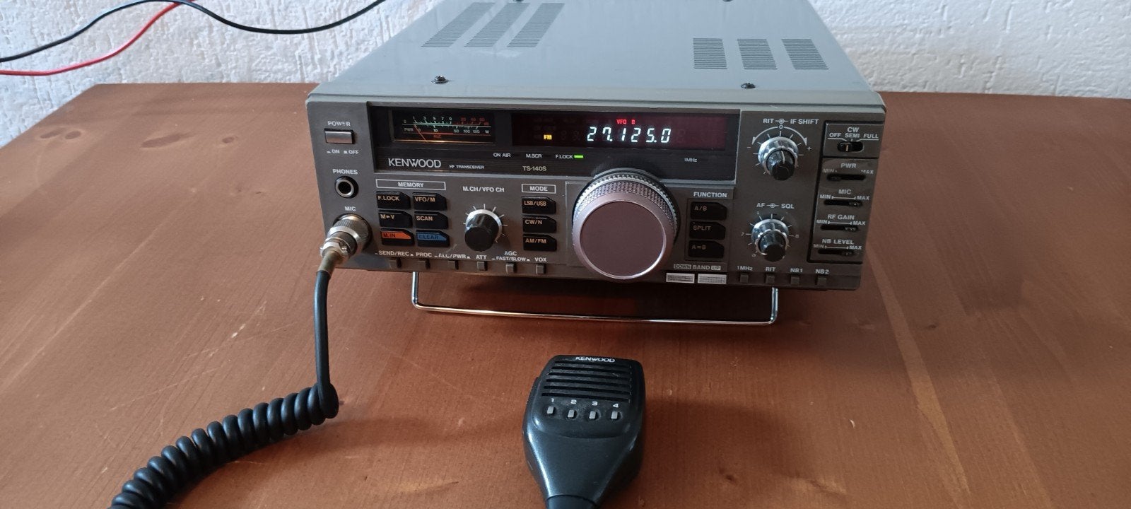 Kenwood TS-140S HF Transceiver - Defect, Telecommunicatie, Ophalen, Niet werkend, Zender en Ontvanger