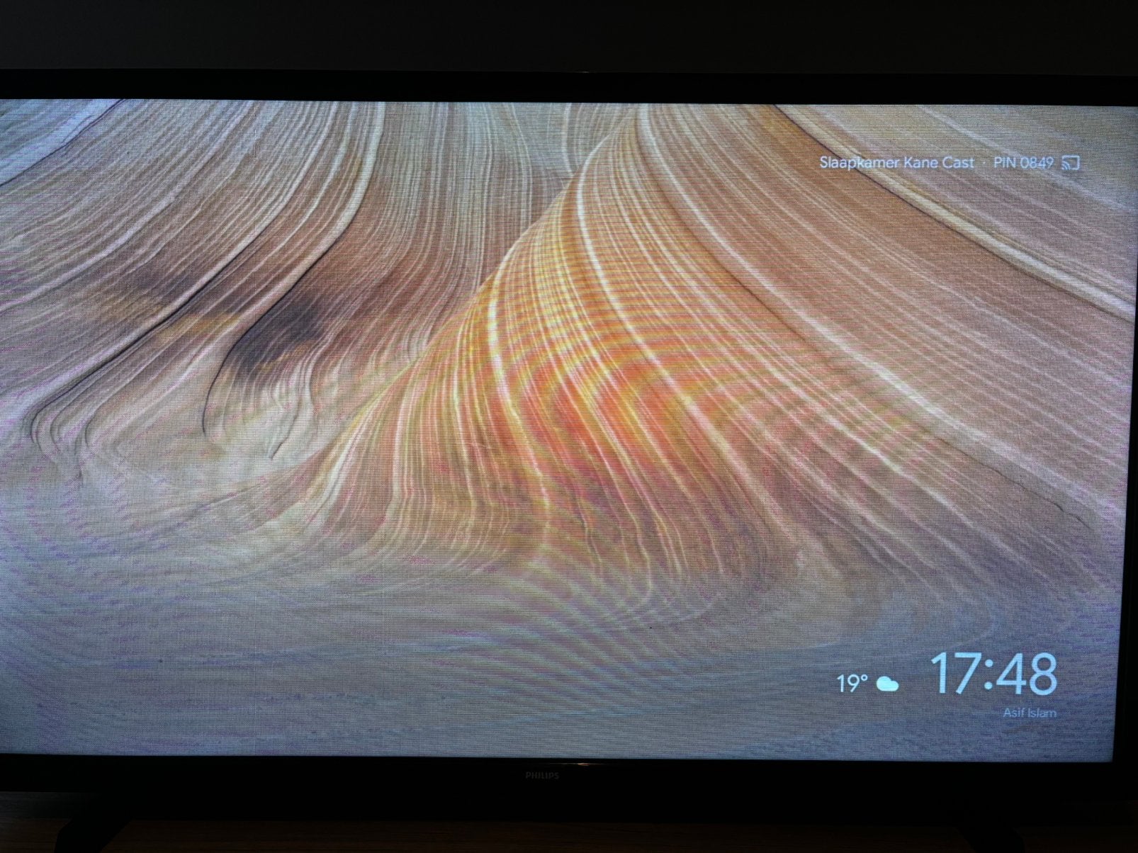 32 inch Phillips tv met chromecast, Ophalen, Philips, 50 Hz, HD Ready (720p)