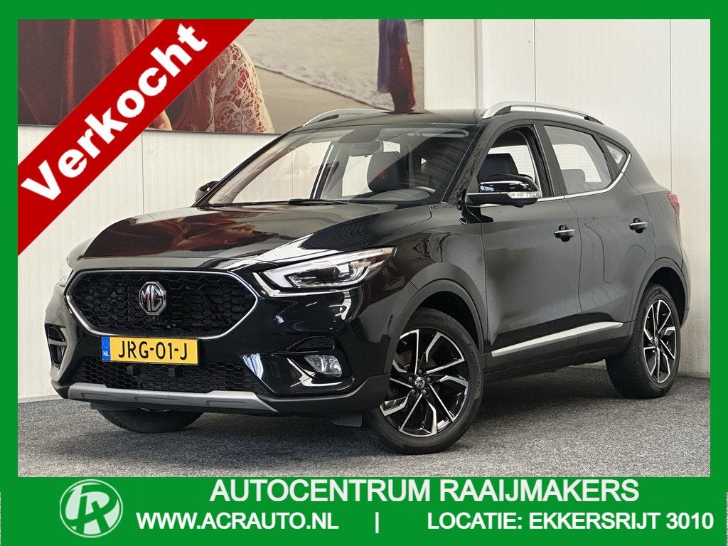 MG ZS 1.5 106 PK LEDER CRUISE CONTROL NAVIGATIE 360 CAMERA A, Auto's, MG, Voorwielaandrijving, Zwart, 4 cilinders, ZS