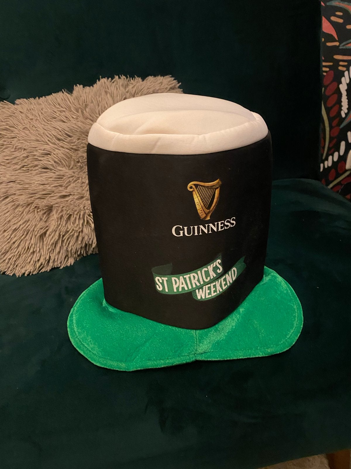Guinness St. Patrick's Weekend Hoed, Ophalen, Zo goed als nieuw, Hoed of Pruik, Overige
