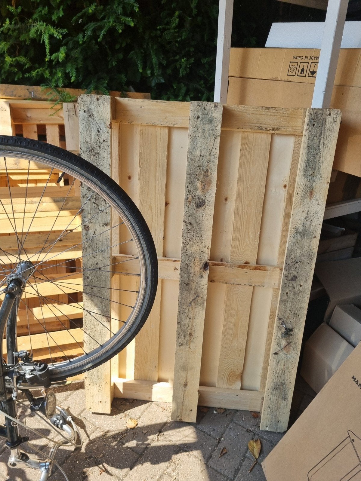 Gratis houten pallets, Tuin en Terras, Ophalen, Minder dan 3 meter, Hout, 1 tot 2 meter