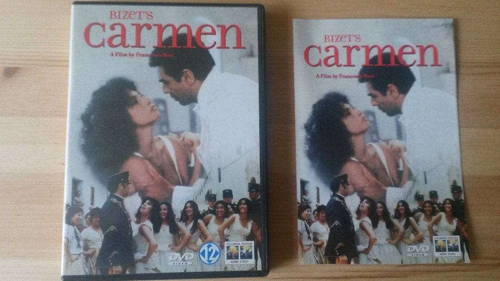 Carmen, Bizet's Carmen Francesco Rosi, Julia Migenes-Johnson, Vanaf 12 jaar, Verzenden, Zo goed als nieuw, Overige gebieden