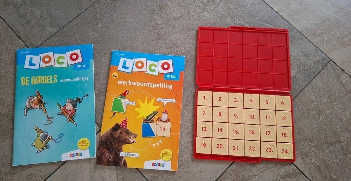 Loco Maxi met twee werkboekjes  (7-9 jaar), Verzenden, Gebruikt, Taal en Lezen