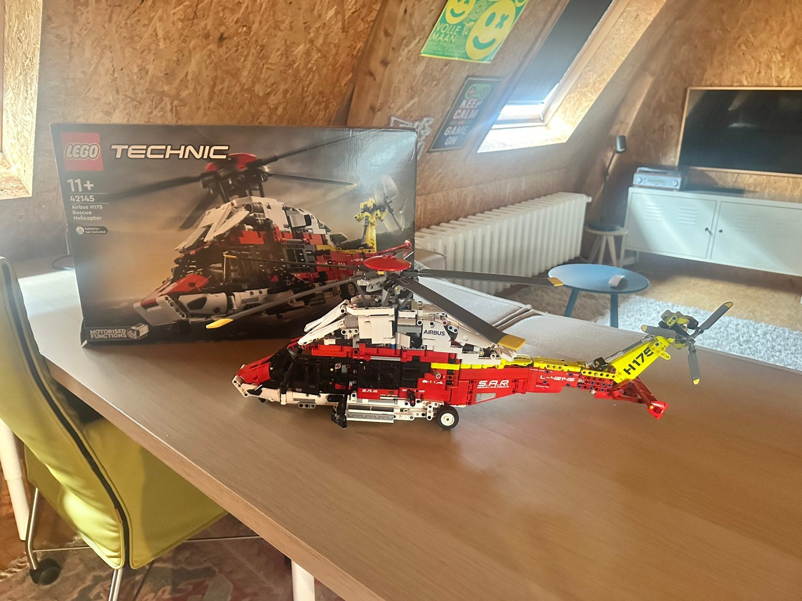 LEGO TECHNIC Airbus H175 Rescue Helicopter, Ophalen, Lego, Zo goed als nieuw, Technic