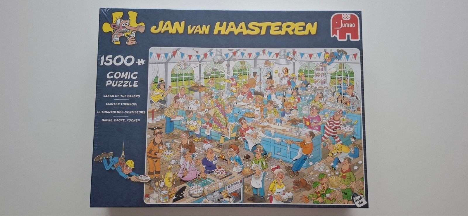 Jan van Haasteren Taarten Toernooi 1500 stukjes (nieuw), Hobby en Vrije tijd, Ophalen