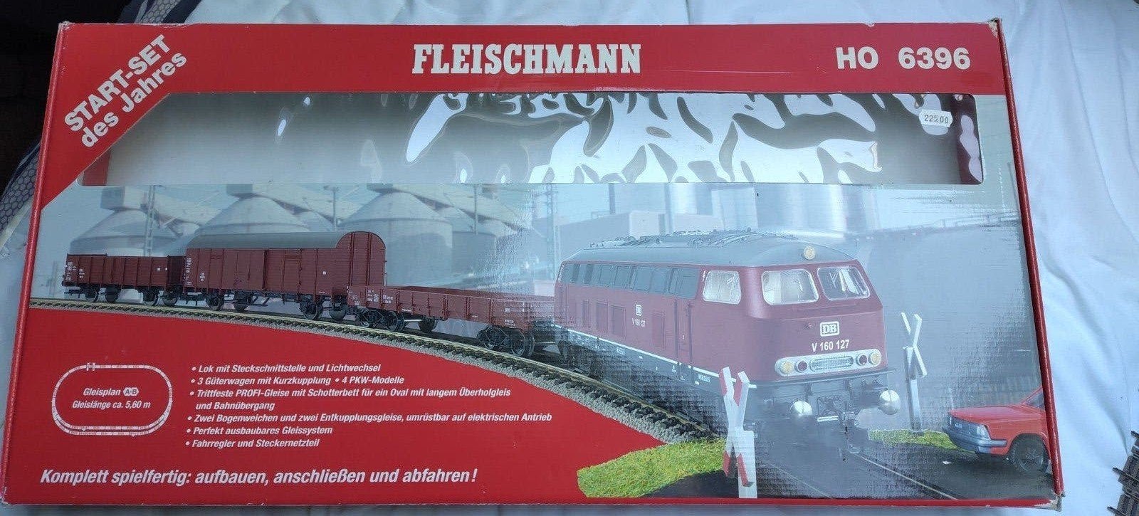 nieuwstaat Fleischmann set HO 6396, Hobby en Vrije tijd, Treinset, Gelijkstroom, Fleischmann, Ophalen of Verzenden