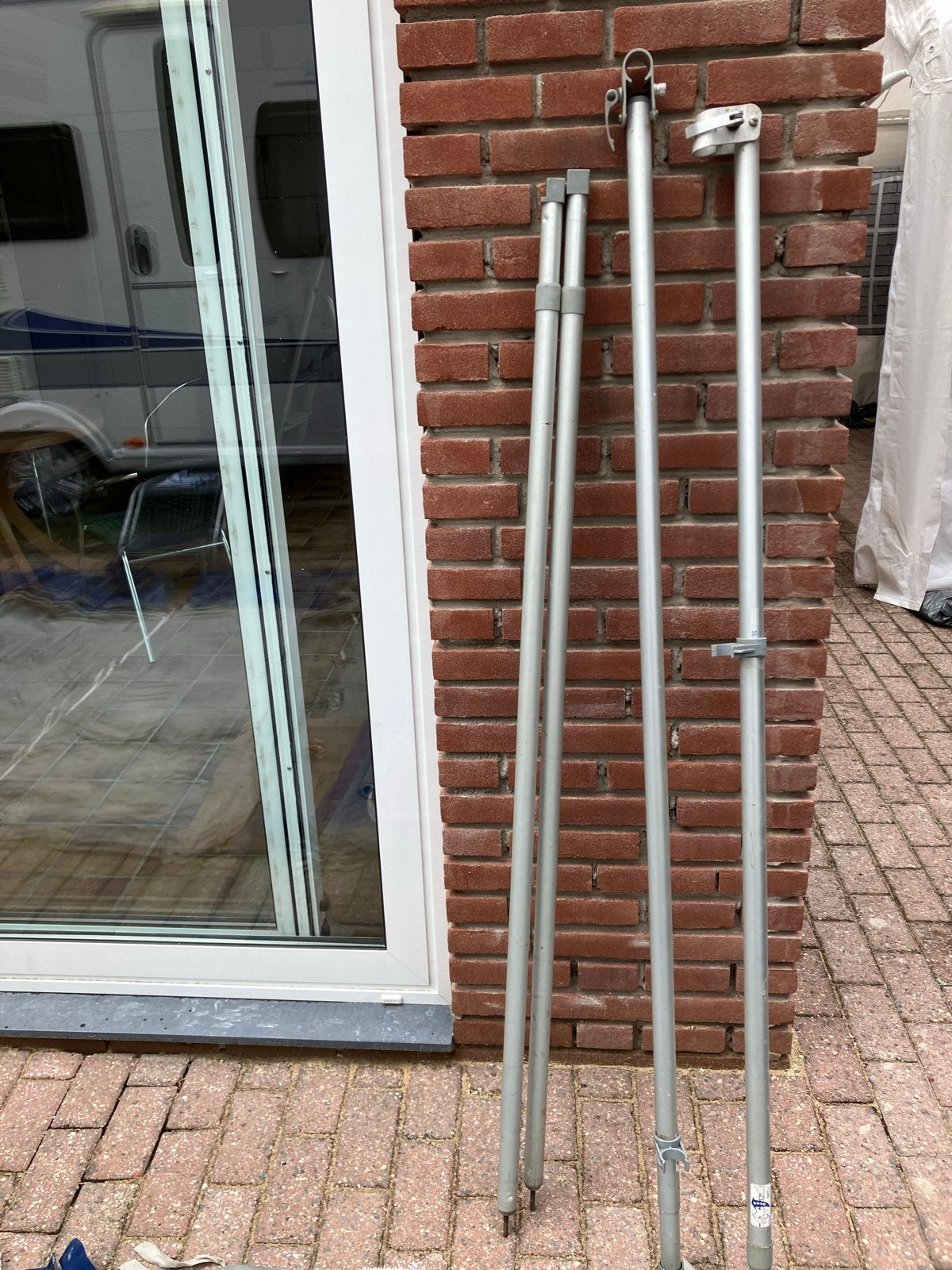 luifelwanden voor caravan of camper, Ophalen, Gebruikt