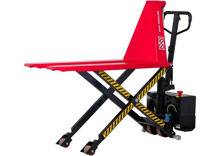 Elektrische palletwagen hoogheffer 1,5 T hoogte 800 mm accu, Doe-het-zelf en Verbouw, Ophalen, Nieuw