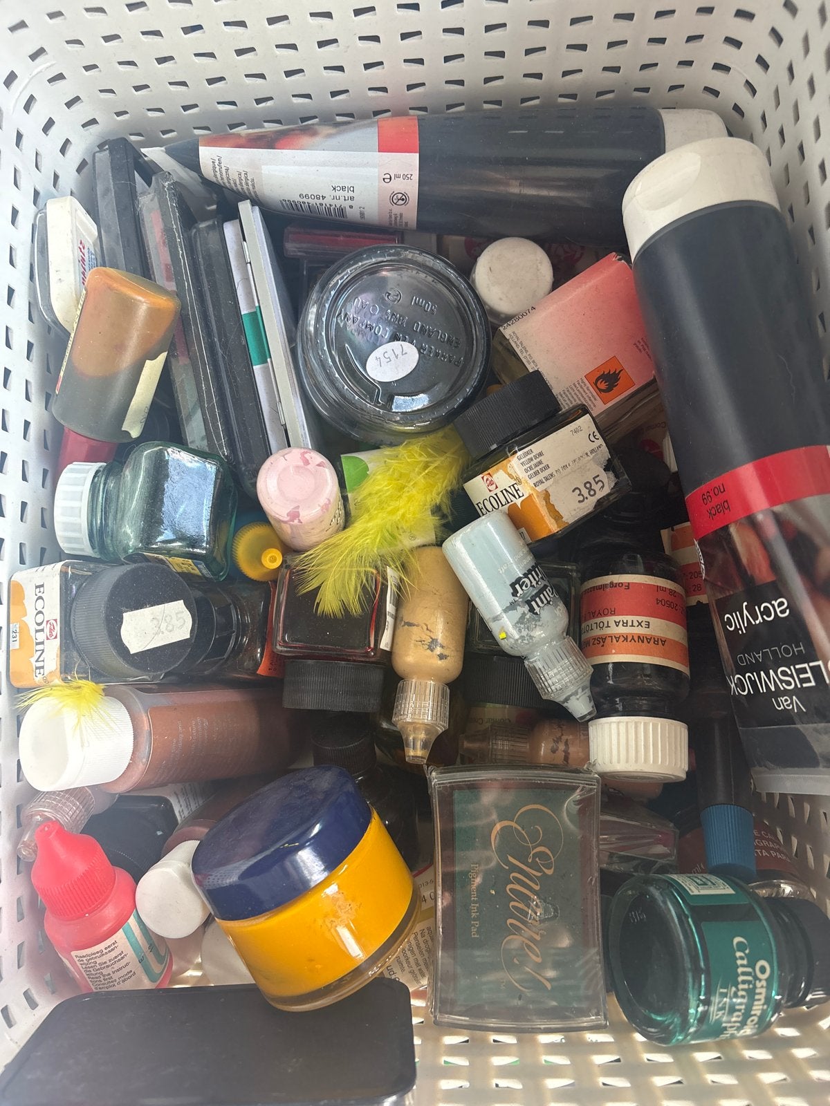 Diverse Schildersbenodigdheden: Verf, Inkt & Meer, Ophalen of Verzenden, Gebruikt, Acrylverf