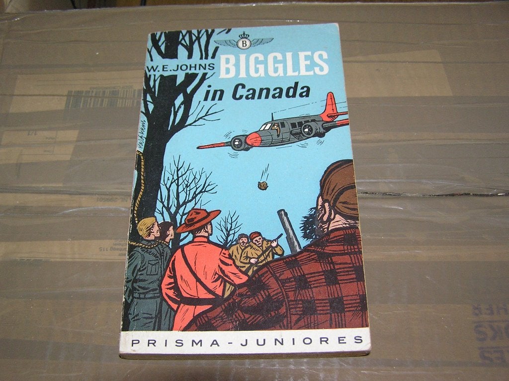 Biggles in Canada- W.E. Johns, Ophalen of Verzenden, Gelezen, W.E. Johns