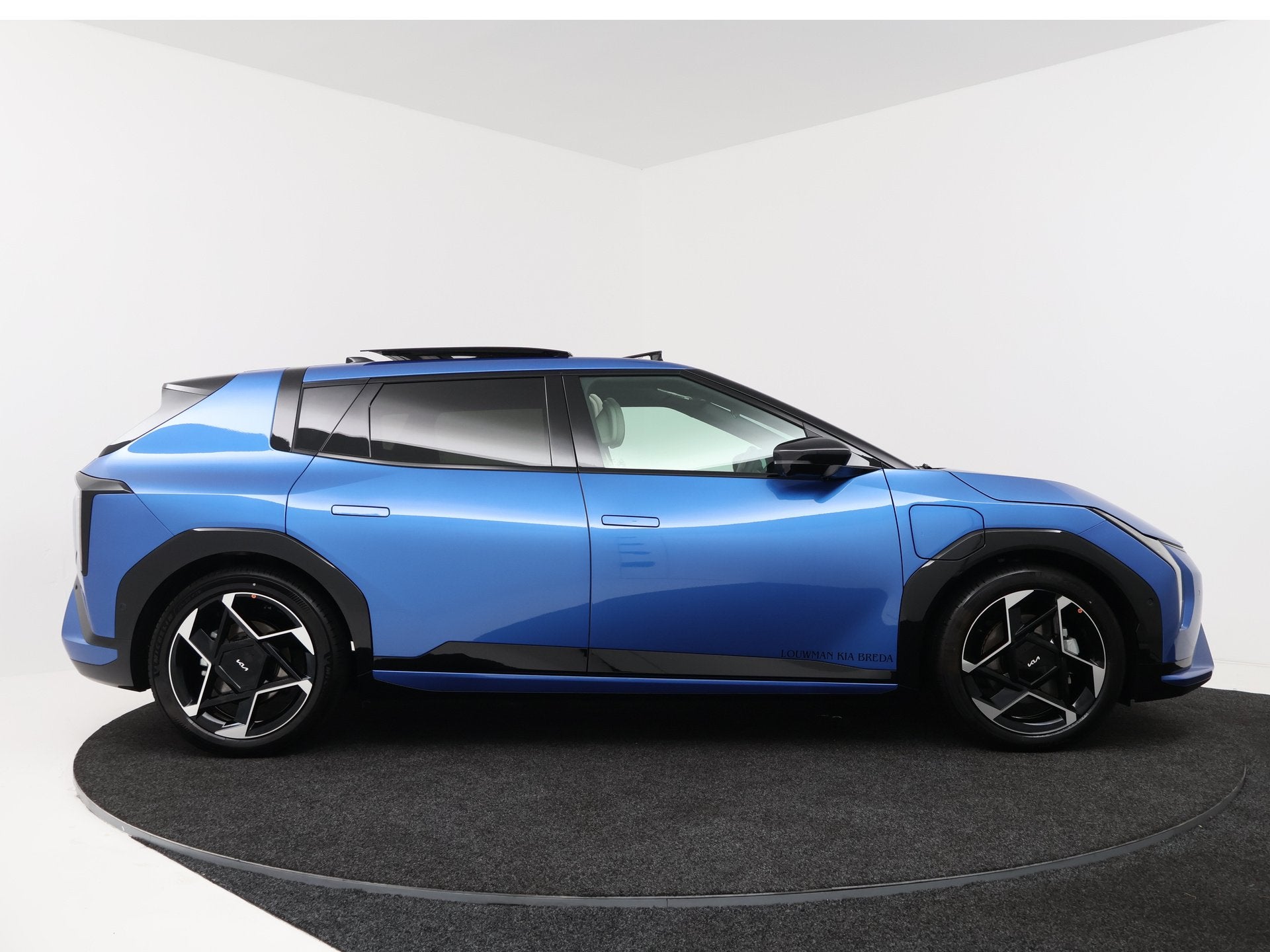Kia EV4 GT-PlusLine 81.4 kWh | Company Car | 10 Jaar Garanti, Auto's, 12 maanden, Zwart, Blauw, Adaptive Cruise Control
