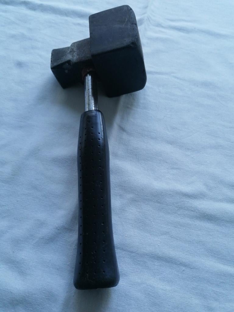 Vuisthamer met rubber, Ophalen of Verzenden, Gebruikt