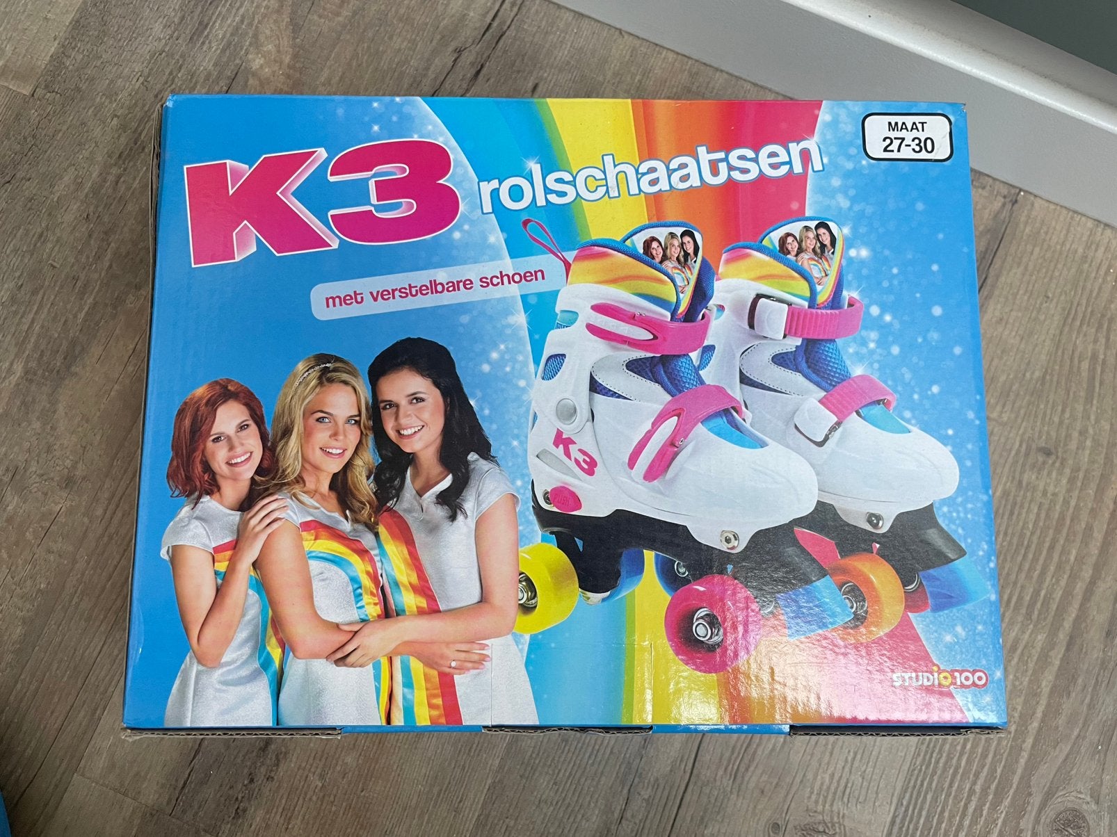 Rolschaatsen K3, Ophalen, Verstelbaar, Gebruikt, Kinderen