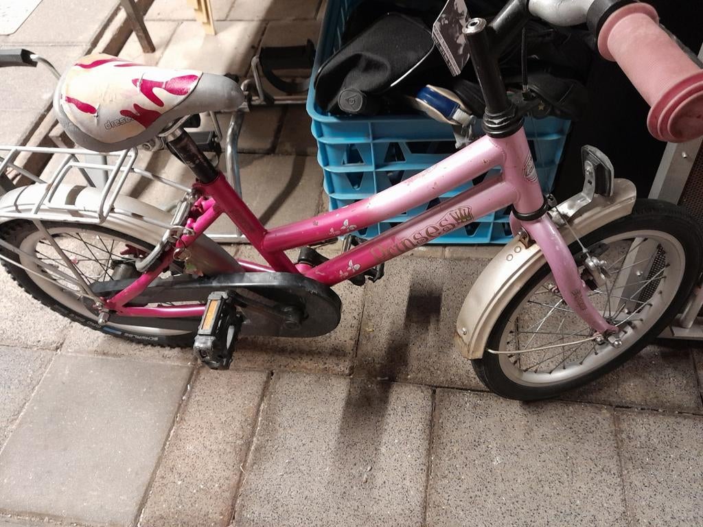 Meisjesfiets 16 inch 4-6 jaar, Ophalen, Gebruikt, 16 inch, Prinses