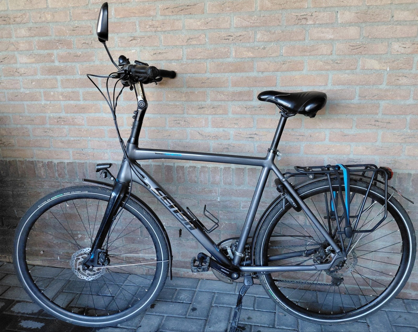 Sportieve SENSA SUPERLITE disc H herenfiets 56inch, Fietsen en Brommers, 28 inch, Gebruikt, Meer dan 20 versnellingen, Schijfrem
