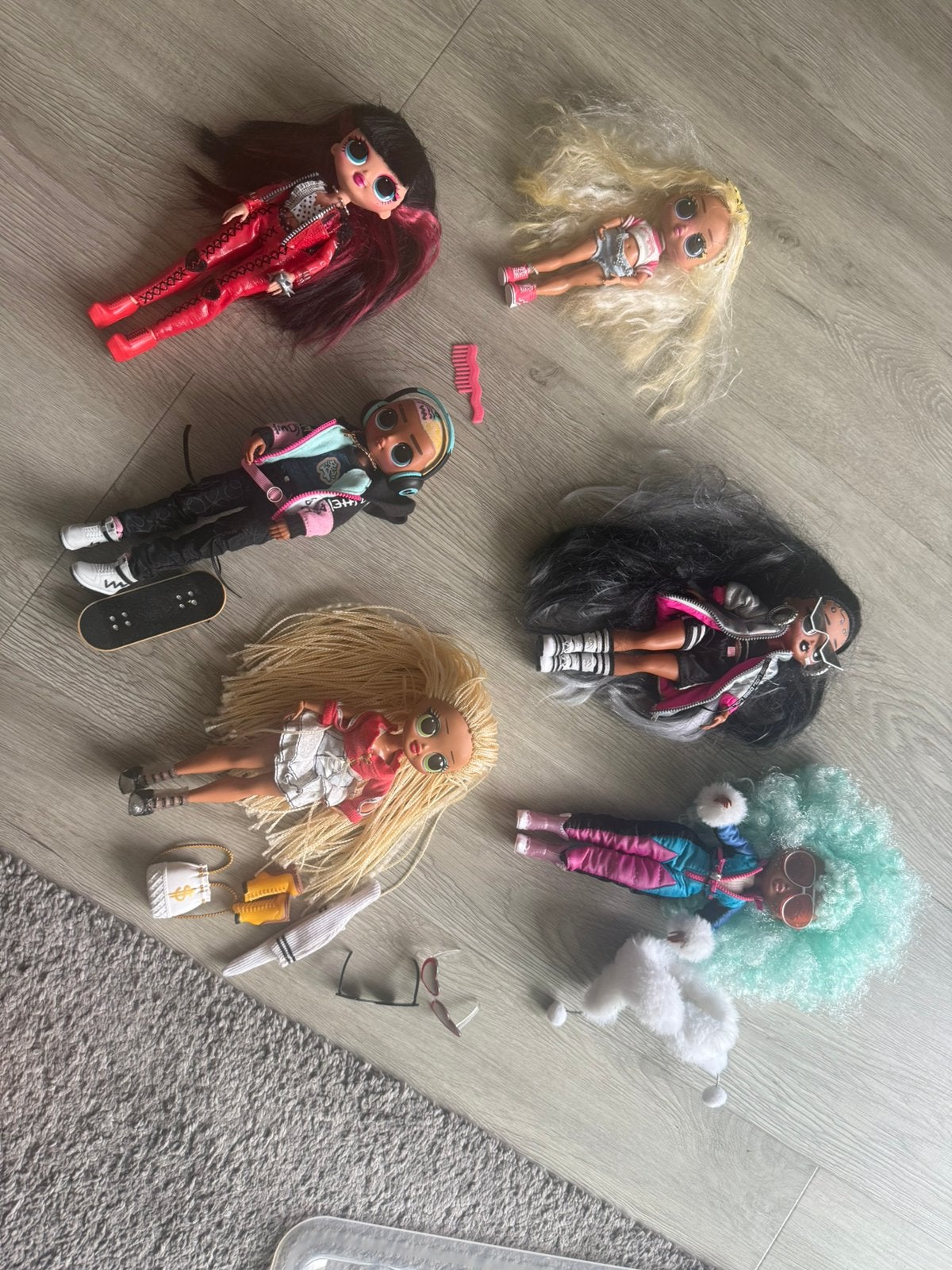 LOL omg suprise poppen groot set, Kinderen en Baby's, Speelgoed | Poppen, Ophalen of Verzenden, Gebruikt, Overige typen