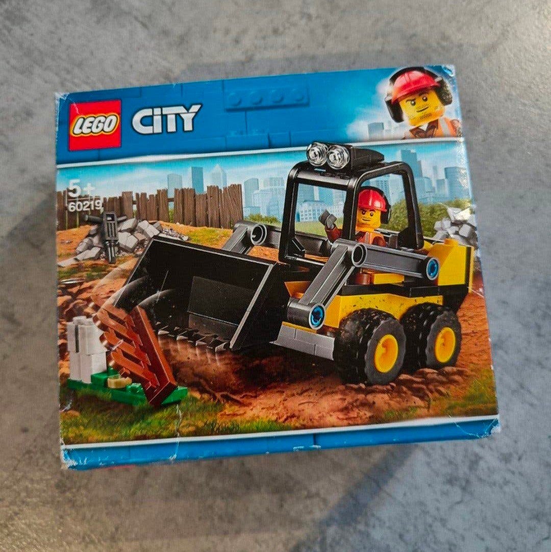 LEGO City 60219 Kiepwagen met bouwvakker minifiguur, Ophalen of Verzenden, Zo goed als nieuw, Complete set, Lego