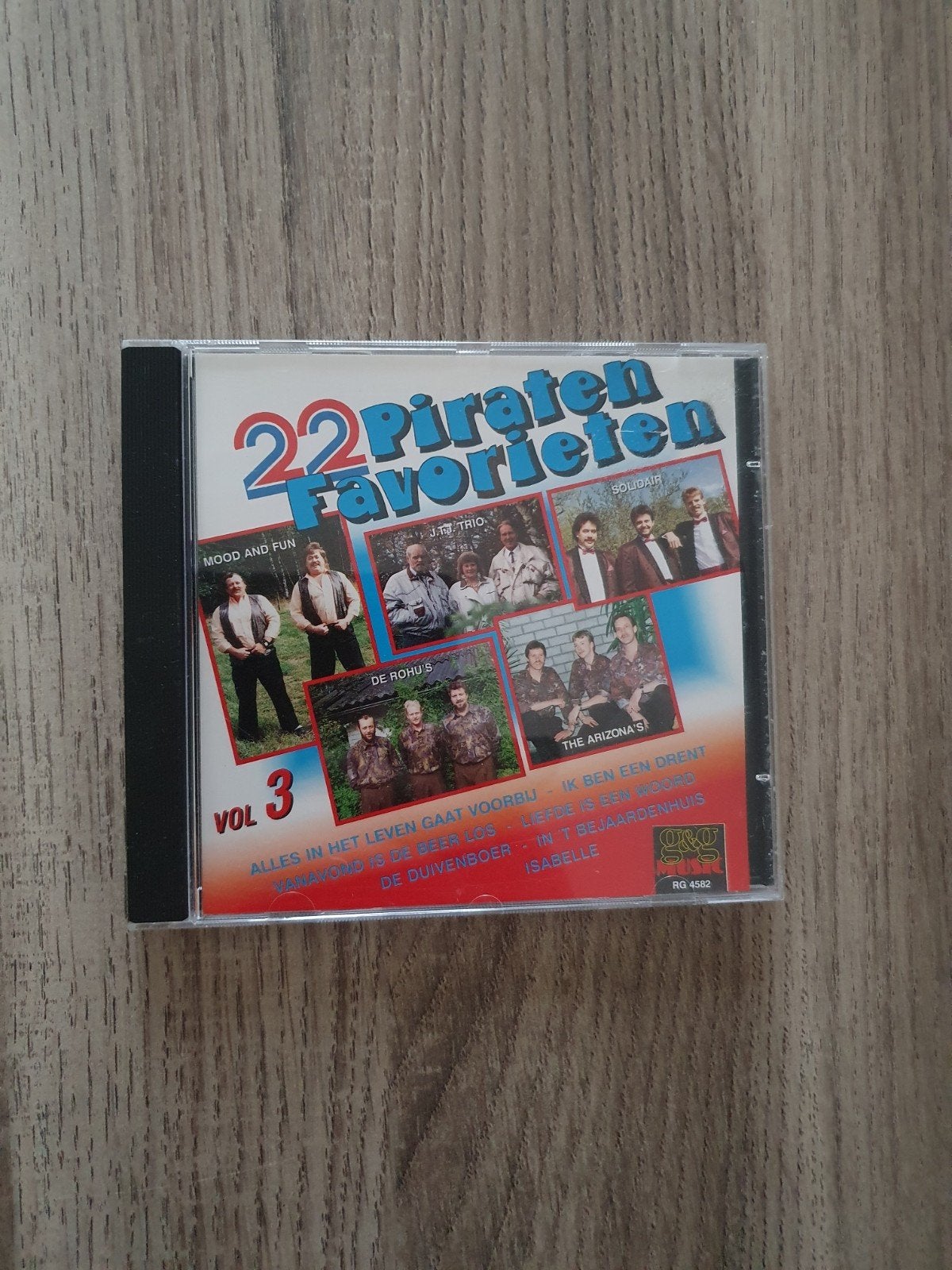 Cd piraten favorieten, Ophalen of Verzenden, Zo goed als nieuw, Levenslied of Smartlap