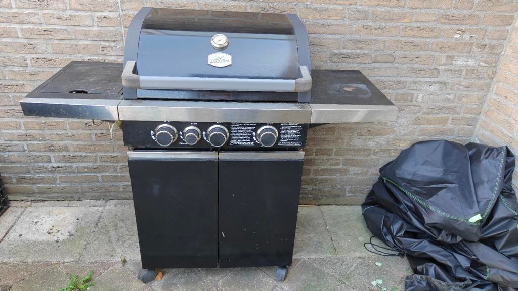 Gasbarbecue Bonfire met volle 7,5 kg gasfles, Ophalen, Gebruikt, Bonfire