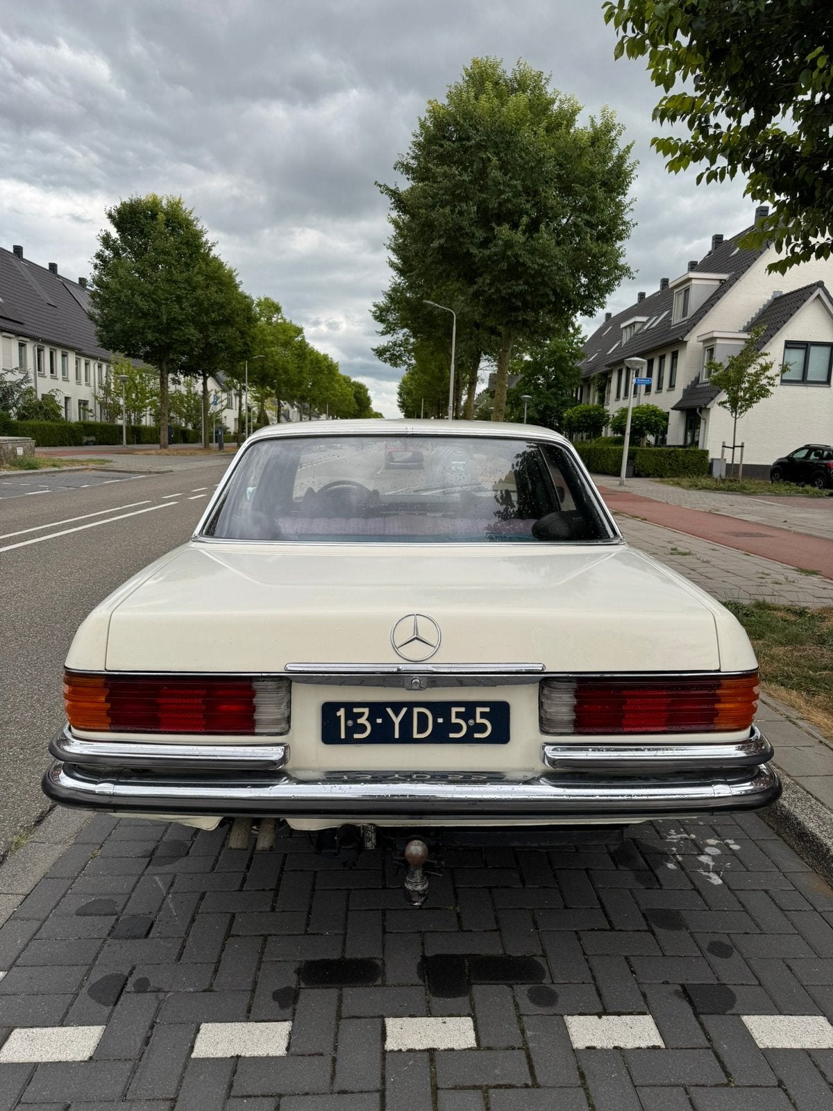 Mercedes-Benz S-Klasse 2.7 280 S 1973 Wit Oldtimer, foto 10