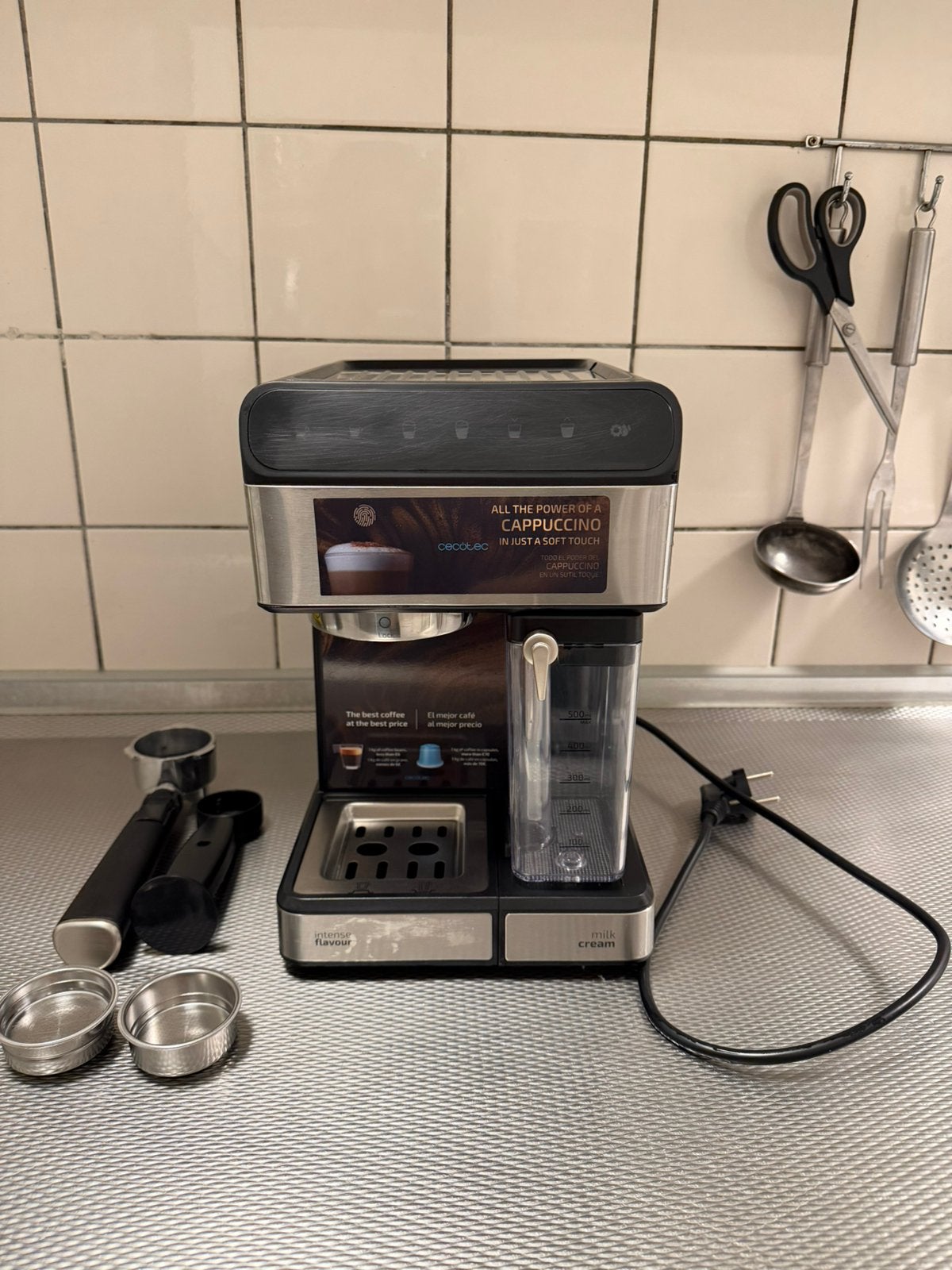 Cecotec power espresso 20 bar, Ophalen, Zo goed als nieuw, Espresso apparaat
