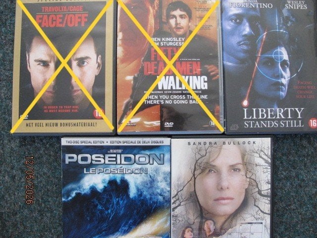 39D,75: libertyStands still - poseidon - premonition-, Engels, Vanaf 16 jaar, Nederlands, Actiethriller