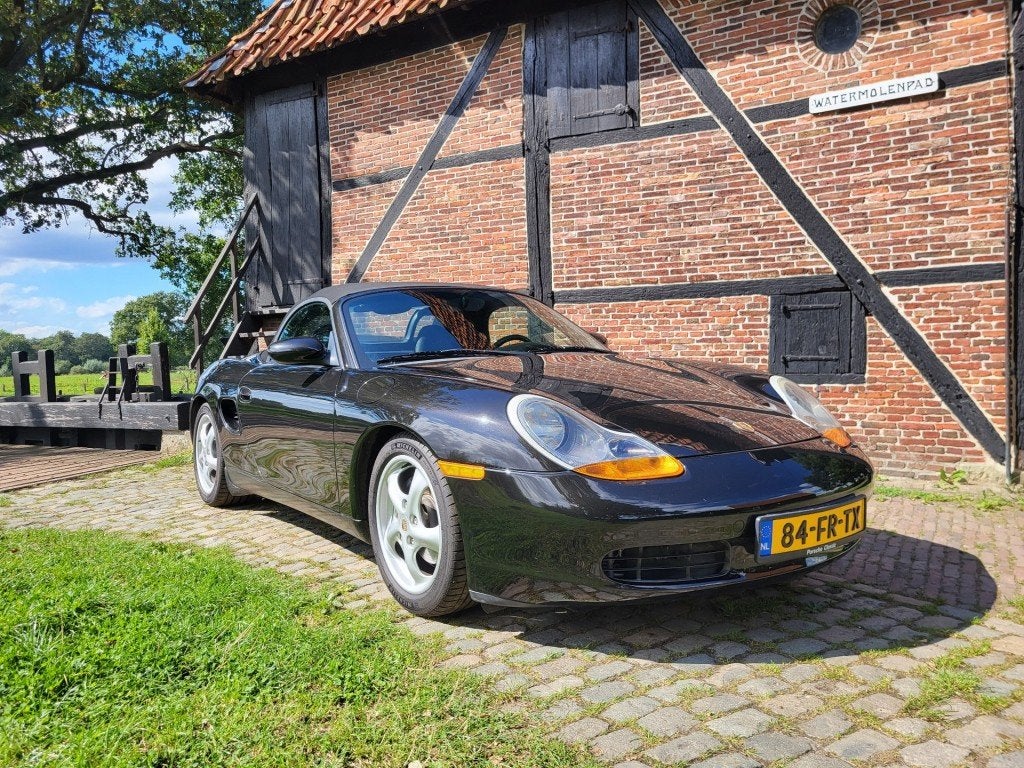 Porsche BOXSTER 2.5 met garantie. 4 x Boxster op voorraad!, Auto's, Euro 2, Achterwielaandrijving, Gebruikt, 1225 kg