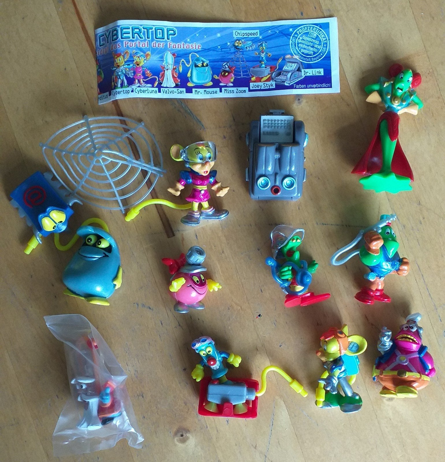 Cybertop figuren - Kinder Surprise / Ferrero, Verzamelen, Ophalen of Verzenden, Hardplasticfiguren