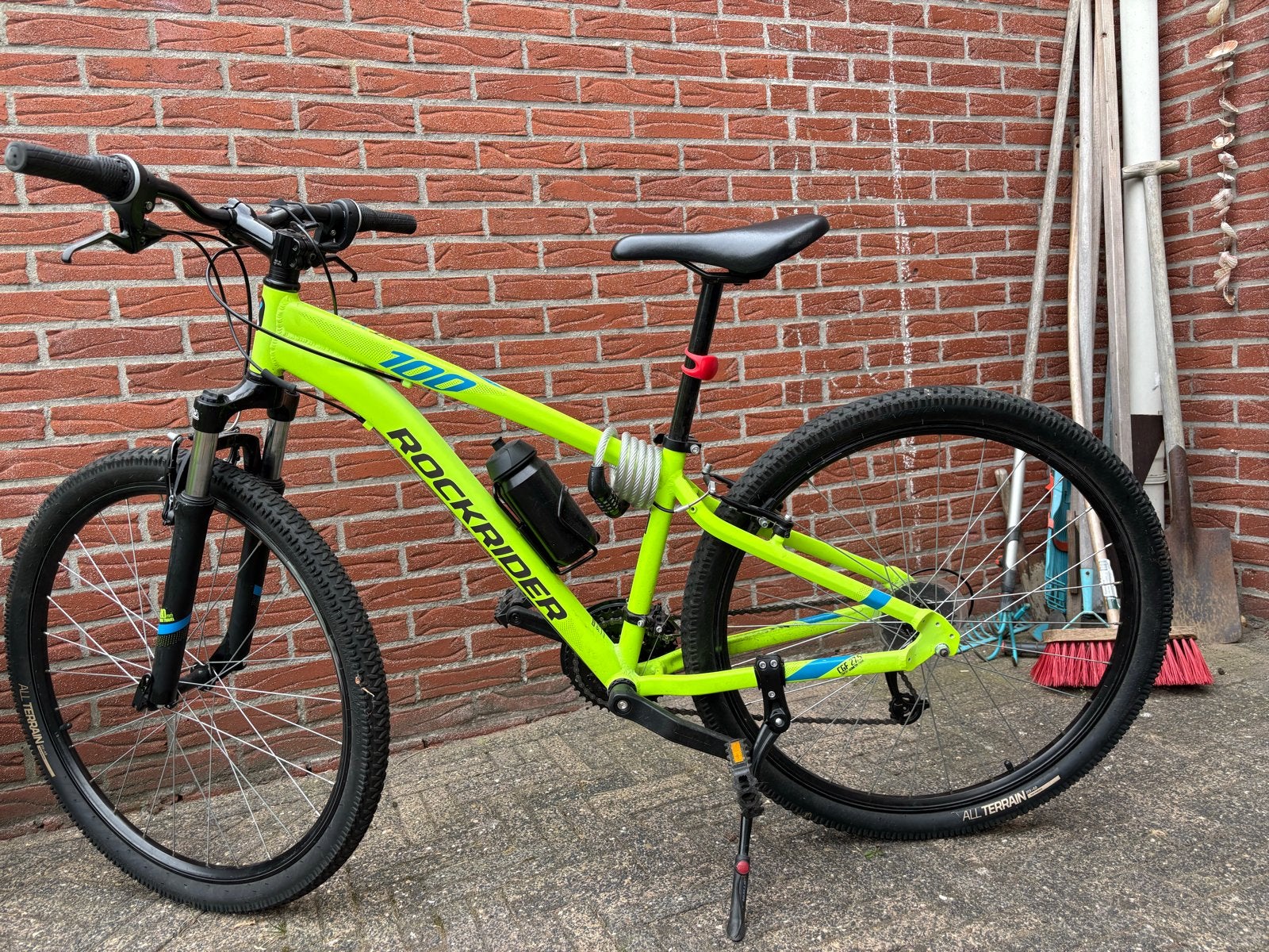 Rockrider ST100 Mountainbike, Hardtail, Heren, Zo goed als nieuw, Schijfrem