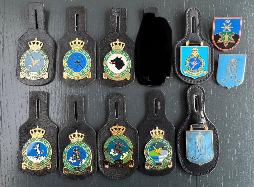 KLu/KL div. Borstzakhangers, Ophalen of Verzenden, Luchtmacht, Nederland, Embleem of Badge