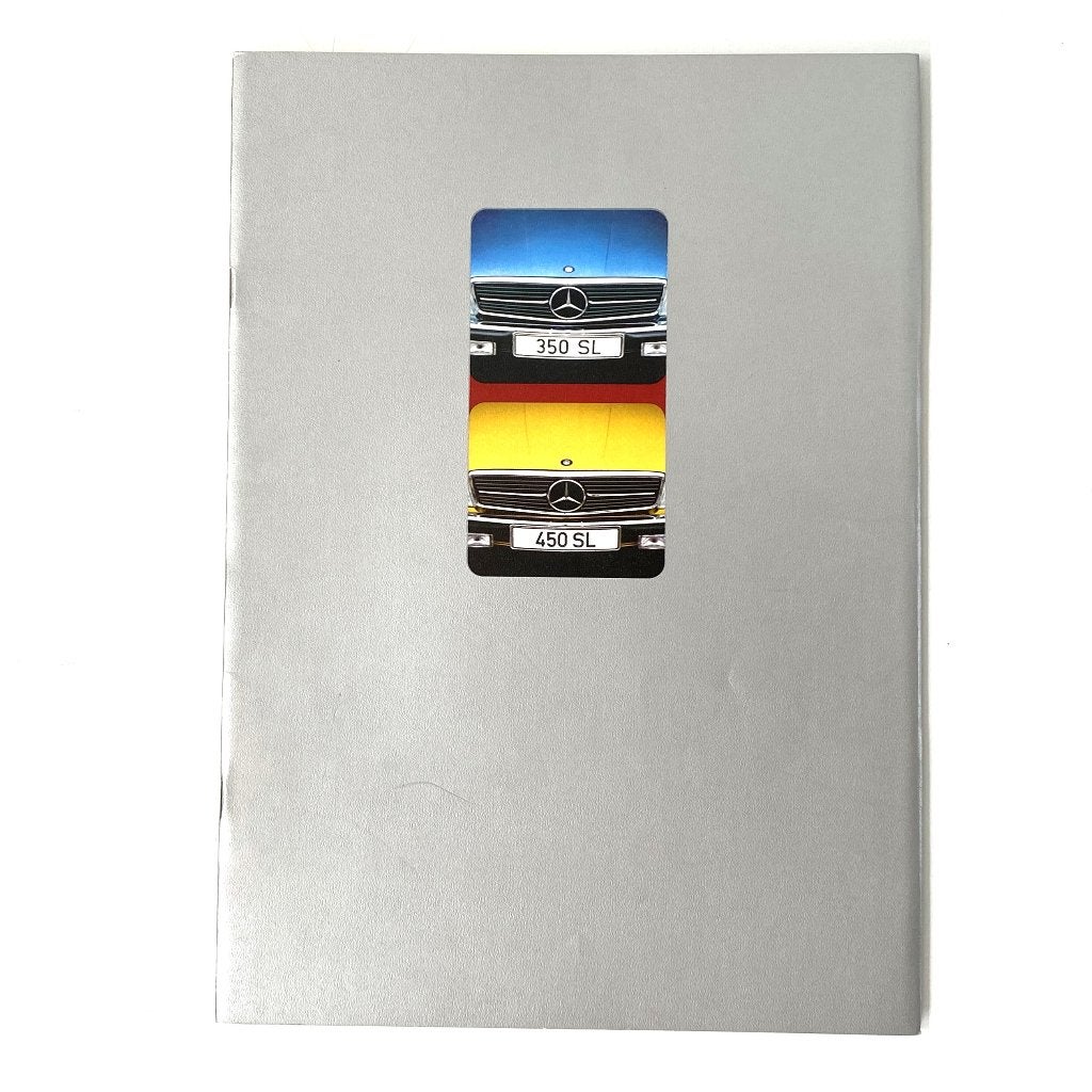 Mercedes-Benz 350 SL / 450 SL (R107)– 1974 brochure, Boeken, Verzenden, Zo goed als nieuw, Mercedes