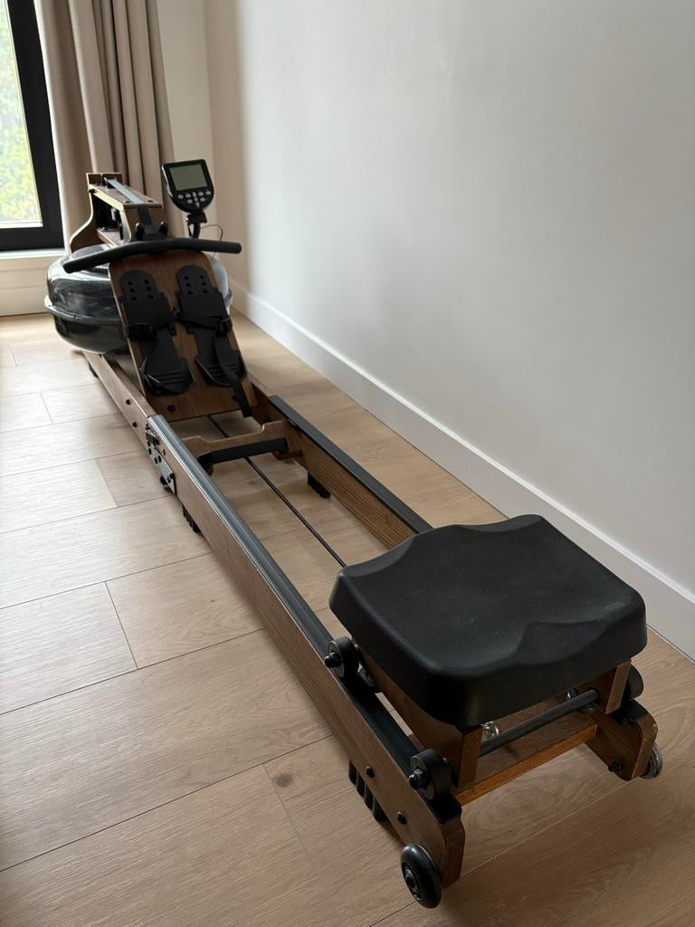 Luxe WaterRower Roeitrainer Eiken Vintage kleur, Overige materialen, Ophalen of Verzenden, Roeitrainer, Armen