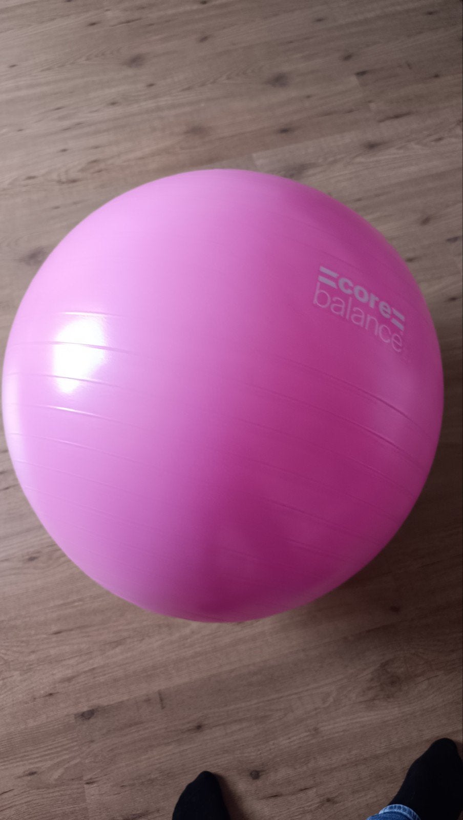 Roze fitnessbal / gymbal - Core Balance, Ophalen of Verzenden