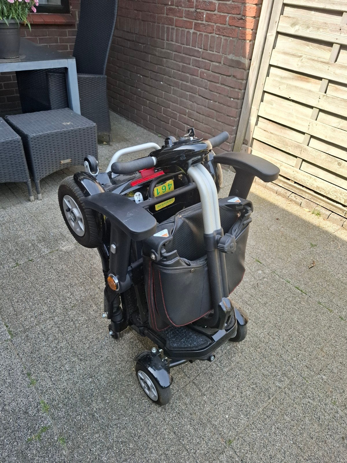Prachtige opvouwbare scootmobile. In nieuwstaat,, Diversen, Ophalen of Verzenden, Inklapbaar, Zo goed als nieuw, Elektrische rolstoel