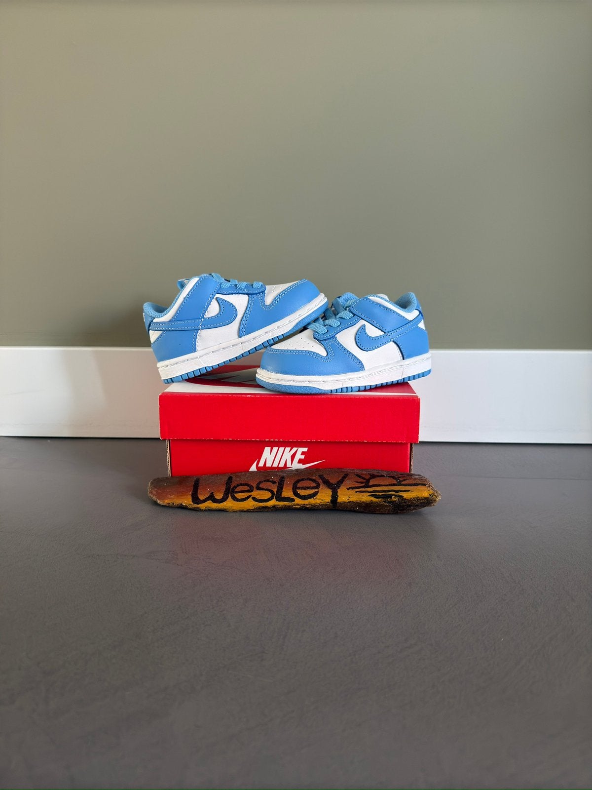 Nike Dunk Low “UNC” US6C/EU22, Kinderen en Baby's, Kinderkleding | Schoenen en Sokken, Jongen of Meisje, Schoenen, Nieuw, Ophalen of Verzenden