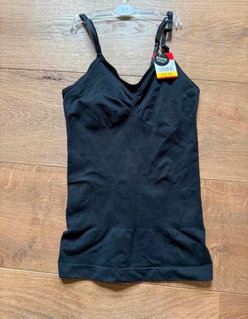 Wibra shapewear topje maat M NIEUW, Kleding | Dames, Ondergoed en Lingerie, Hemd, Zwart, Ophalen of Verzenden