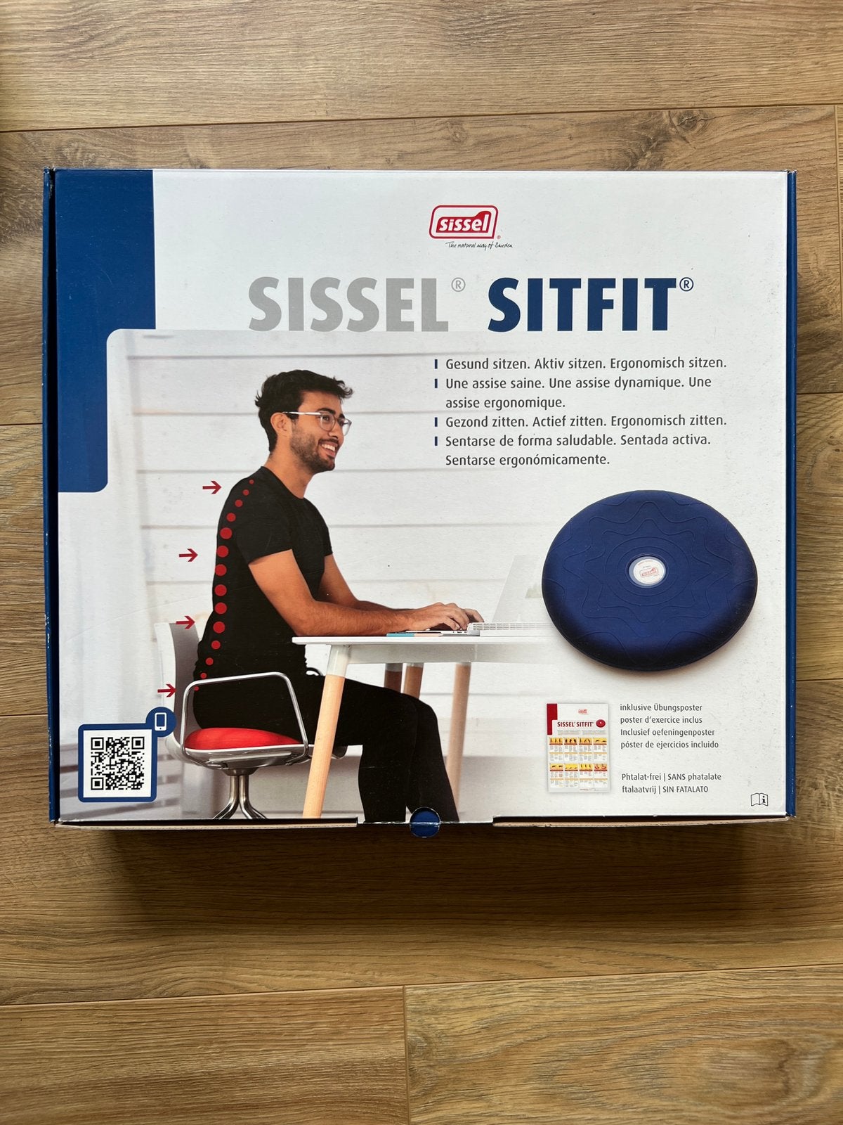 Sissel SitFit Ø36 cm ergonomisch zitkussen in doos, Ophalen of Verzenden, Zo goed als nieuw, Overige typen